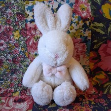 TESCO 7" VINTAGE WHITE BUNNY