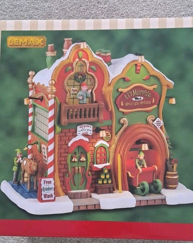 Lemax murph sleigh shop - li'l,