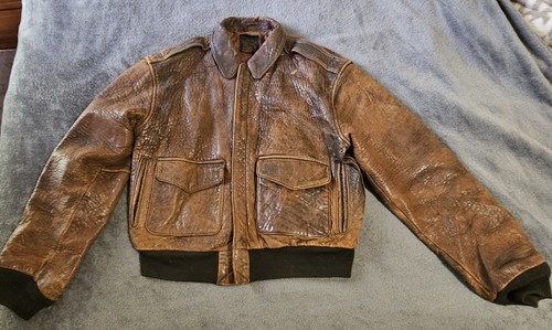 Avirex type brown leather - type,