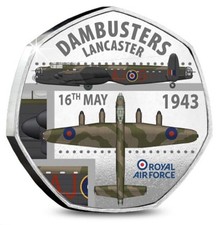 DAMBUSTERS LANCASTER 50p