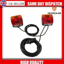 4 Functions Magnetic 7.5M Board Lights Rear Tail  Car Van Tow Lightboard Caravan