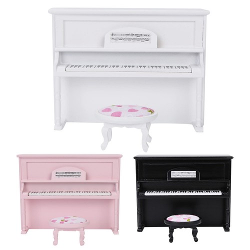 Doll house upright piano - doll,