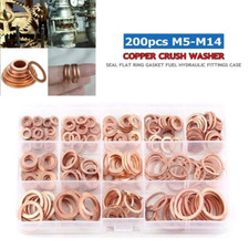 200PCS Solid Copper Crush