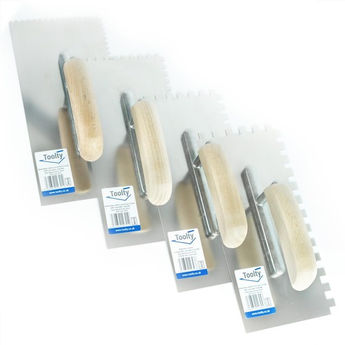Notched trowels stainless - notched,