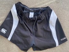 Canterbury Shorts Elite Black White Shorts Size 40
