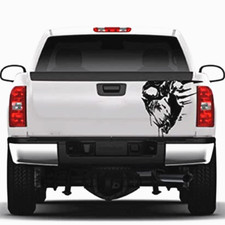 Skull Tailgate Graphic Decal