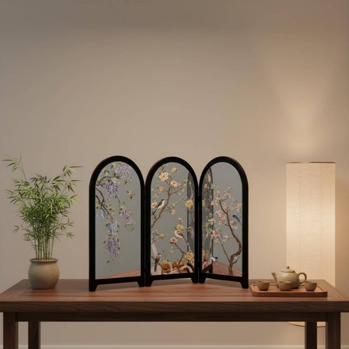 Chinese design tabletop screen - design,