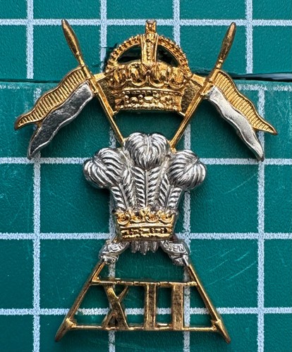 12th lancers kings crown cap - 12th,