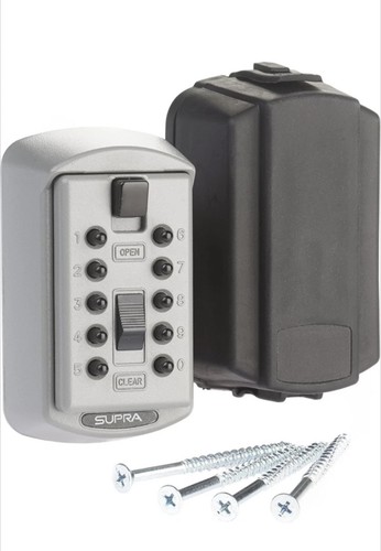 Supra slimline keysafe grey - slimline,