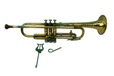Damaged Unknown Maker Trumpet