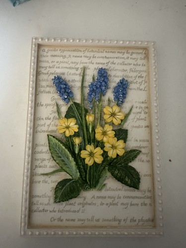Hand painted hyacinth - m&s,
