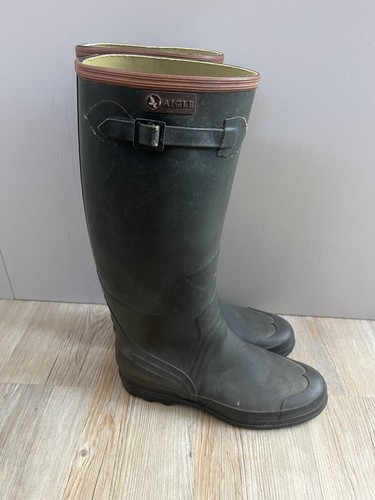 Aigle mens vintage wellies - aigle,