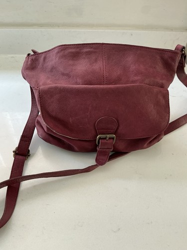 Fat face leather crossbody - crossbody, bag