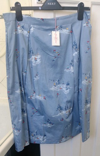 Cath kidston skirt blue skiers - blue,