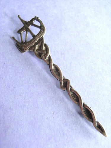 Vintage silver celtic knotwork - vintage,