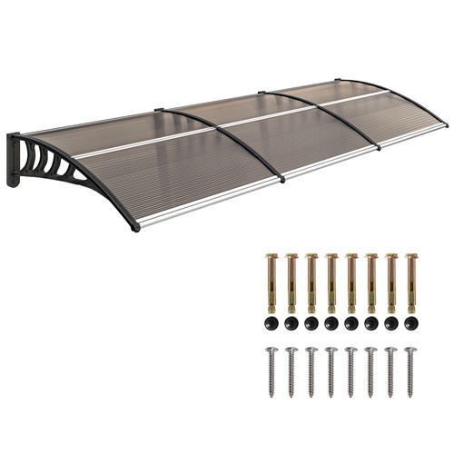 Outsunny door canopy outdoor - outsunny,