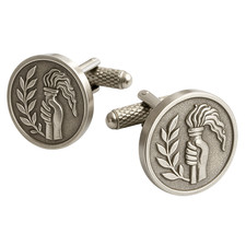 Victory Torch Cufflinks - Onyx