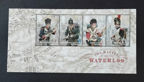 Battle waterloo mini sheet - mini,
