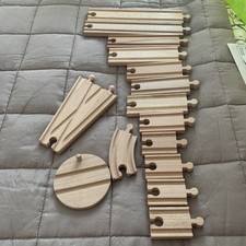 Wooden Train Track Set of 15
