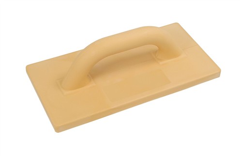 Polyurethane plastering float - plastering,