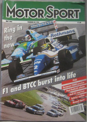 Motor sport magazine may - motor,