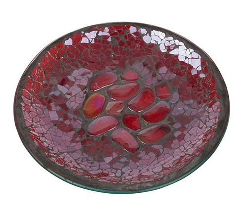 Decorative mosaic glass candle - decorative,