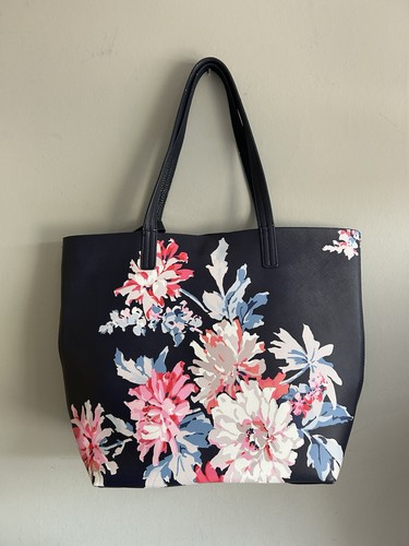 Joules blue floral shoulder - blue,