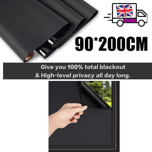 Blackout static cling window - cling,