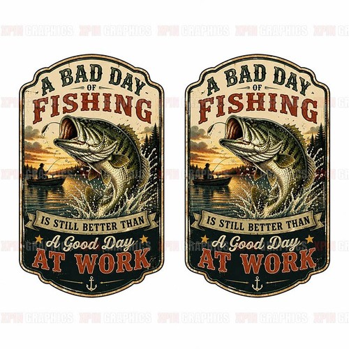 Bad day fishing fish - a,