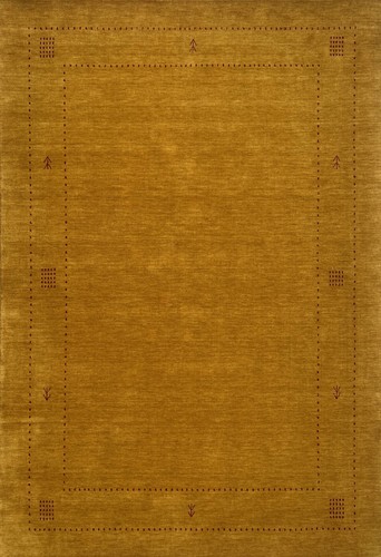 Gabbeh rug 100 wool gold - gabbeh,