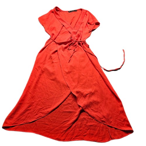 Zara basic wrap dress women - basic,