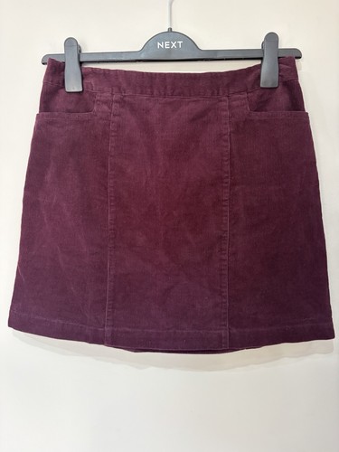 Women burgundy cord - women’s, skirt