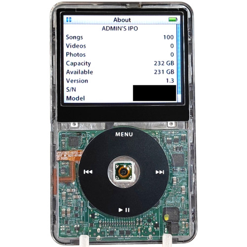 Apple ipod classic clear 5 - ipod,