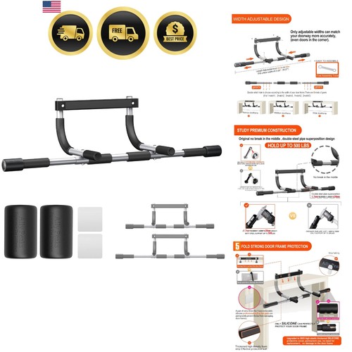 Adjustable doorway pull bar - doorway,