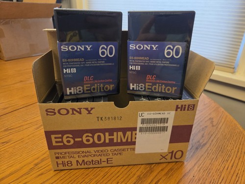New case sony - 10, hi8