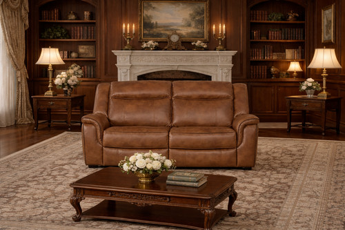 Tan brown high grade leather - tan,