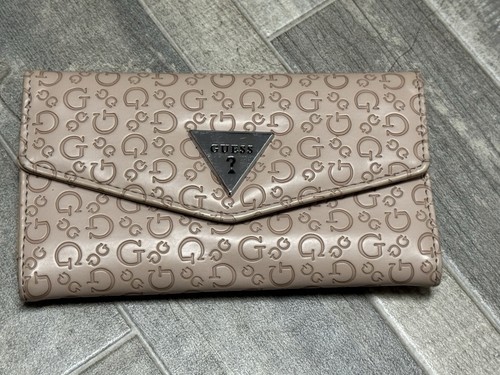 Guess blush pink tri fold - guess,