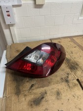 VAUXHALL CORSA D DRIVERS SIDE OS REAR LIGHT 5 DOOR MODEL 06-14 13188046 FHK33