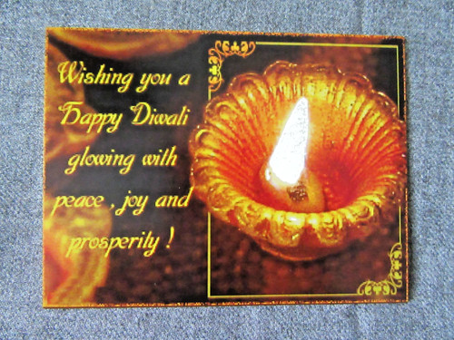 Diwali card happy - 2,