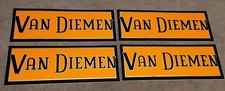 VAN DIEMEN RACE CAR STICKERS