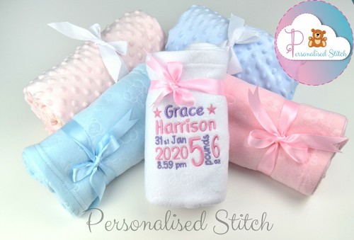 Personalised baby blanket - personalised,