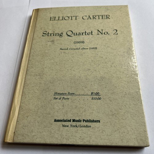 Elliot carter luigi - carter,