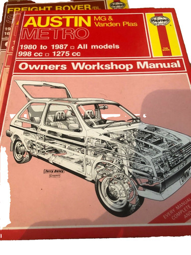 Austin metro haynes manual - austin, mg