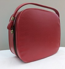 Vintage Vanity Case Red Bag