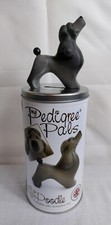 Pedigree Pals By Arora Black Poodle In Money Box Tin, Collectible, Best Toy 2012