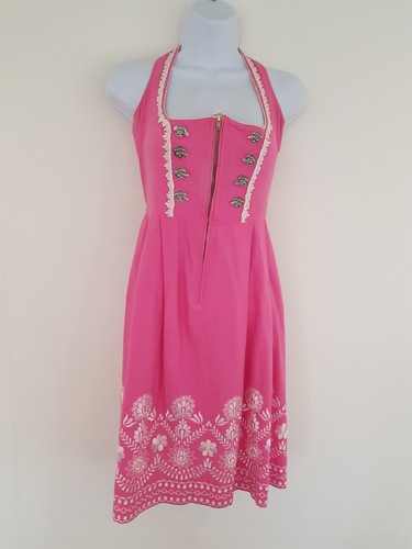 Vintage dress pink floral - vintage,