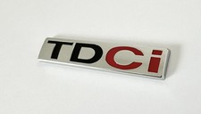 New TDCI Boot Chrome Badge For Fiesta, Focus, C-Max, Mondeo, S-Max, Galaxy