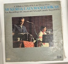 MUKESH & LATA MANGESHKAR Live Recordings of Concerts 1976 CG L05