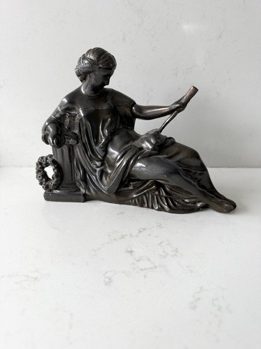 Antique 1904 spelter ansonia - c,