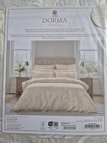 Dorma acanthus double duvet - double,